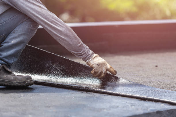 Professional Basement Waterproofing technician working in Monroe, TN
